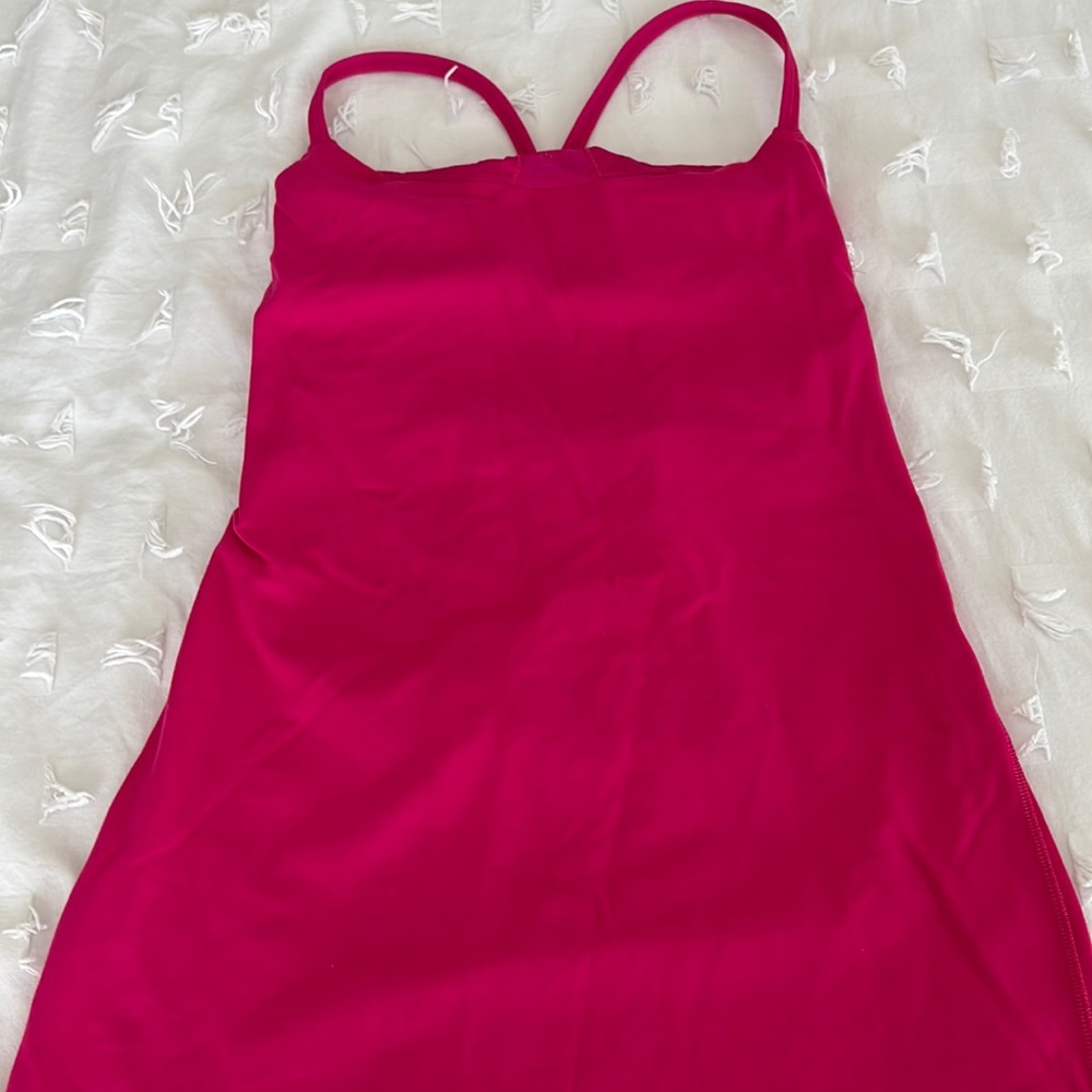 Lululemon Hot Pink Racer Back Workout Top